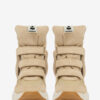 Balskee High-Top Wedge Suede Leather Sneakers