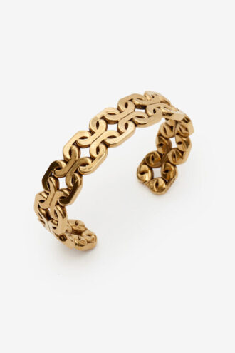 Be Happy Elaborate Cuff Bracelet