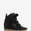 Bekett Leather Wedge Sneakers