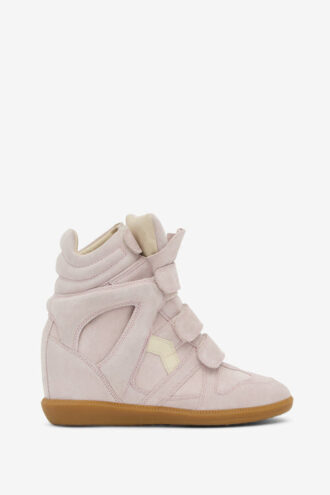 Bekett Leather Wedge Sneakers