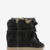 Bekett Leather Wedge Sneakers