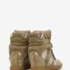 Bekett Leather Wedge Sneakers