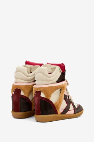Bekett Leather Wedge Sneakers