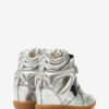 Bekett Leather Wedge Sneakers