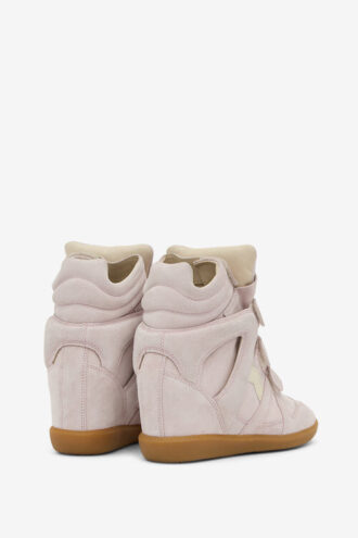 Bekett Leather Wedge Sneakers