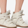 Bekett Leather Wedge Sneakers