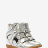 Bekett Leather Wedge Sneakers