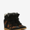 Bekett Leather Wedge Sneakers