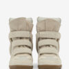 Bekett Leather Wedge Sneakers