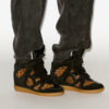 Bekett Leather Wedge Sneakers