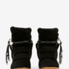 Bekett Studded Leather Wedge Sneakers