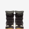 Bekett Suede Calfskin Leather Wedge Sneakers