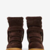 Bekett Suede Leather Wedge Sneakers