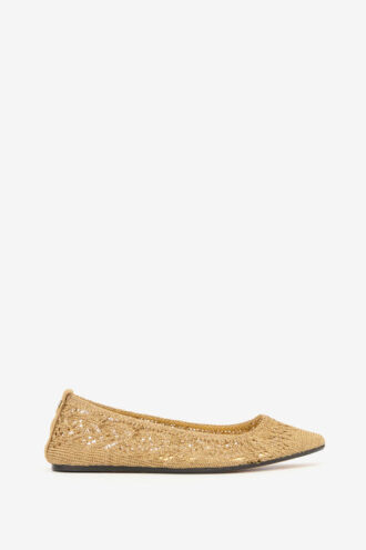 Belna Crochet Ballet Flats