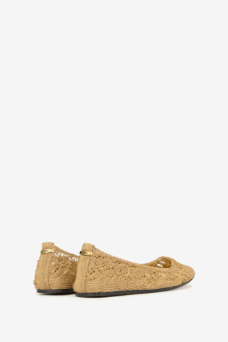 Belna Crochet Ballet Flats