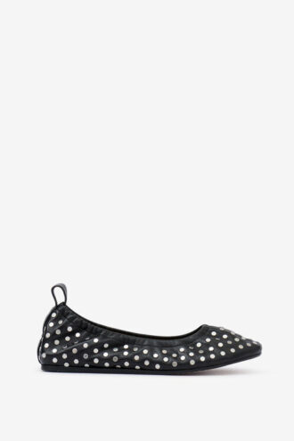 Belna Leather Ballet Flats