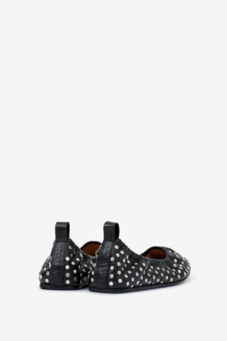 Belna Leather Ballet Flats