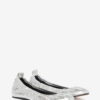 Belna Metallic Lambskin Ballet Flats