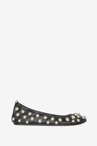Belna Studded Ballet Flats