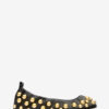 Belna Studded Leather Ballet Flats