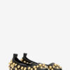 Belna Studded Leather Ballet Flats
