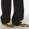 Belna Studded Leather Ballet Flats