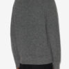 Benett Zip-Up Ribbed Wool Cardigan