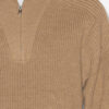Benny Wool Zip-Up Collar Sweater