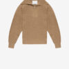 Benny Wool Zip-Up Collar Sweater