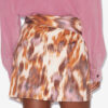 Berenice Jersey Mini Wrap Skirt
