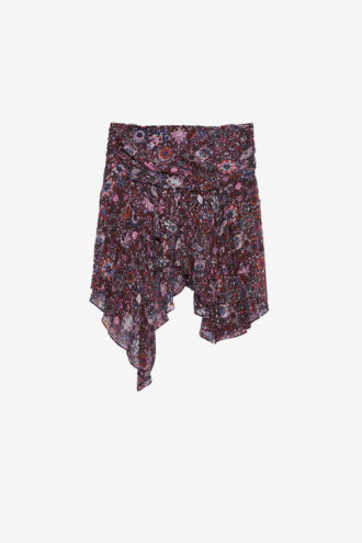 Berenicia Short Printed Frilly Skirt