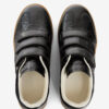 Beth Embossed Low-Top Leather Sneakers
