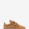 Beth Low-Top Suede and Leather Sneakers