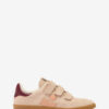 Beth Low-Top Suede and Leather Sneakers