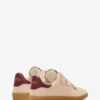 Beth Low-Top Suede and Leather Sneakers
