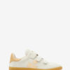 Beth Low-Top Suede Calfskin Leather Sneakers