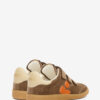 Beth Low-Top Suede Calfskin Leather Sneakers