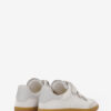 Beth Low-Top Suede Calfskin Leather Sneakers