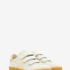 Beth Low-Top Suede Calfskin Leather Sneakers