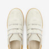 Beth Low-Top Suede Calfskin Leather Sneakers