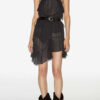 Betty Short Crepe Dress