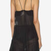 Betty Short Crepe Dress
