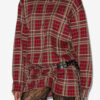Blandia Plaid Shirt Dress