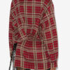 Blandia Plaid Shirt Dress