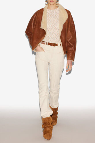 Blondine Shearling Lambskin Jacket