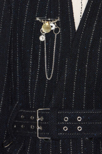 Bonnnie Chain and Tassel Brooch