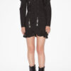 Briali Short Zippered Crisp Cotton Dress