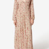 Briane Long Crinkled Muslin Dress