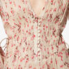 Briane Long Crinkled Muslin Dress