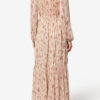 Briane Long Crinkled Muslin Dress